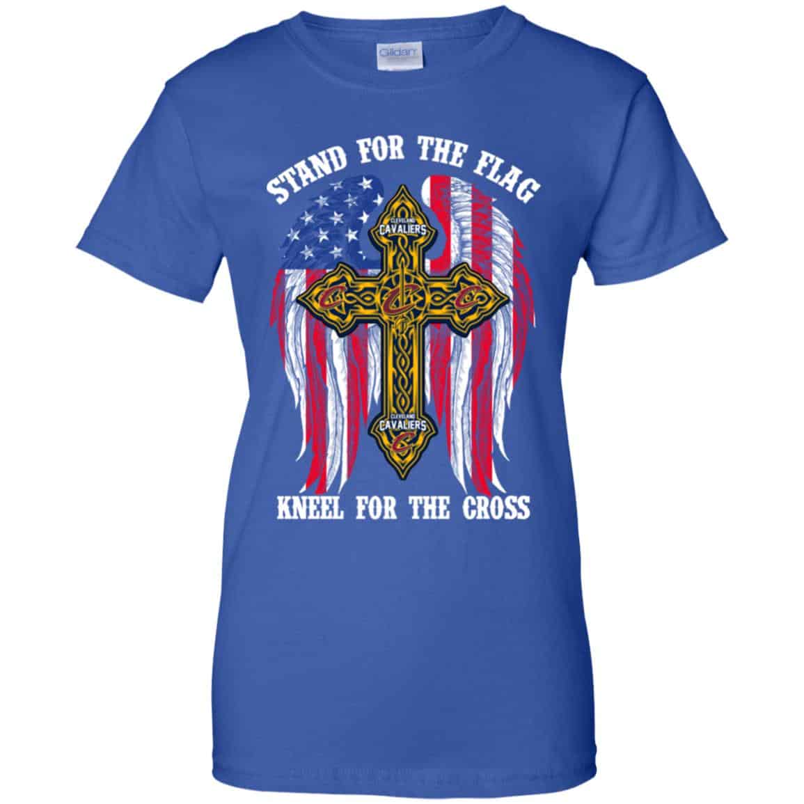 Cleveland Cavaliers: Stand For The Flag Kneel For The Cross Shirt, Hoodie, Tank