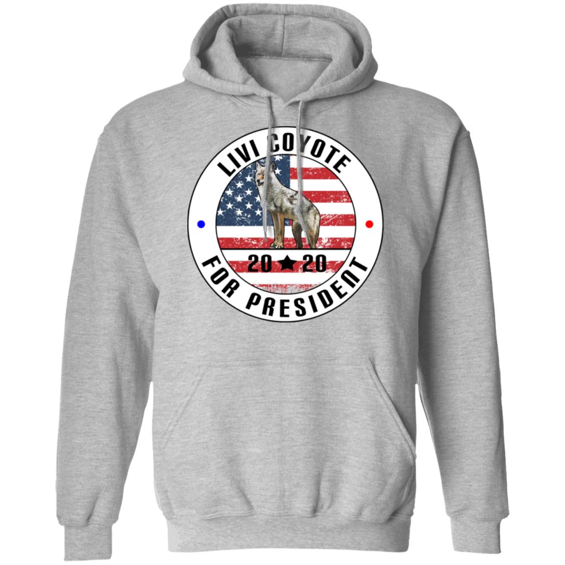 Livi Coyote For President 2020 Shirt, Hoodie, Tank