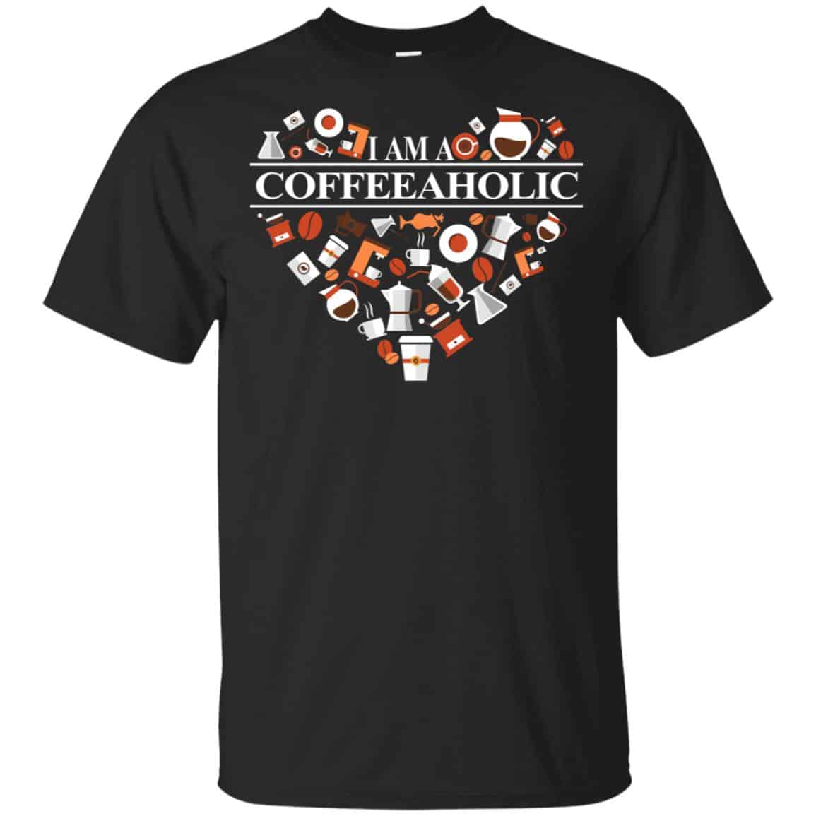 I Am A Coffeeaholic T-Shirts, Hoodie, Tank