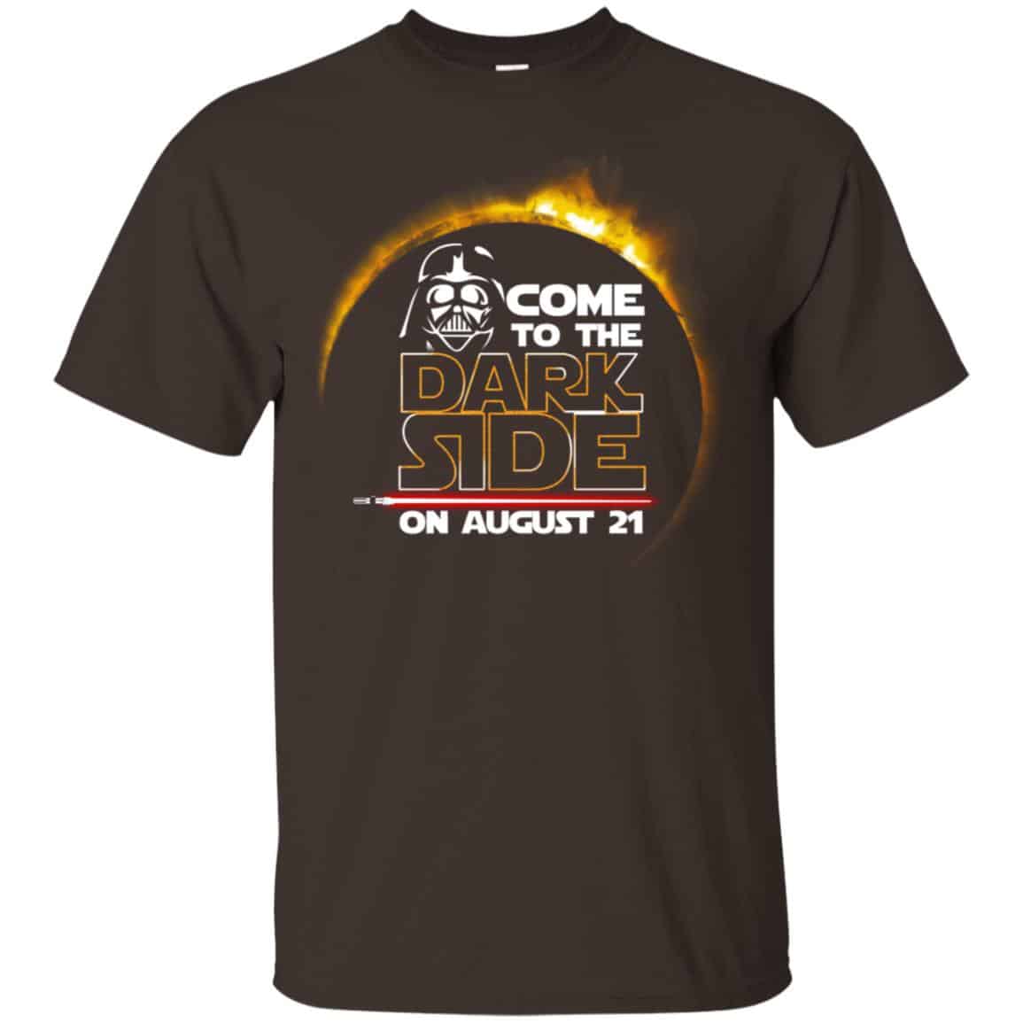 Total Solar Eclipse 2017 – Come To The Dark Side On August 21 Shirt, Hoodie, Tank