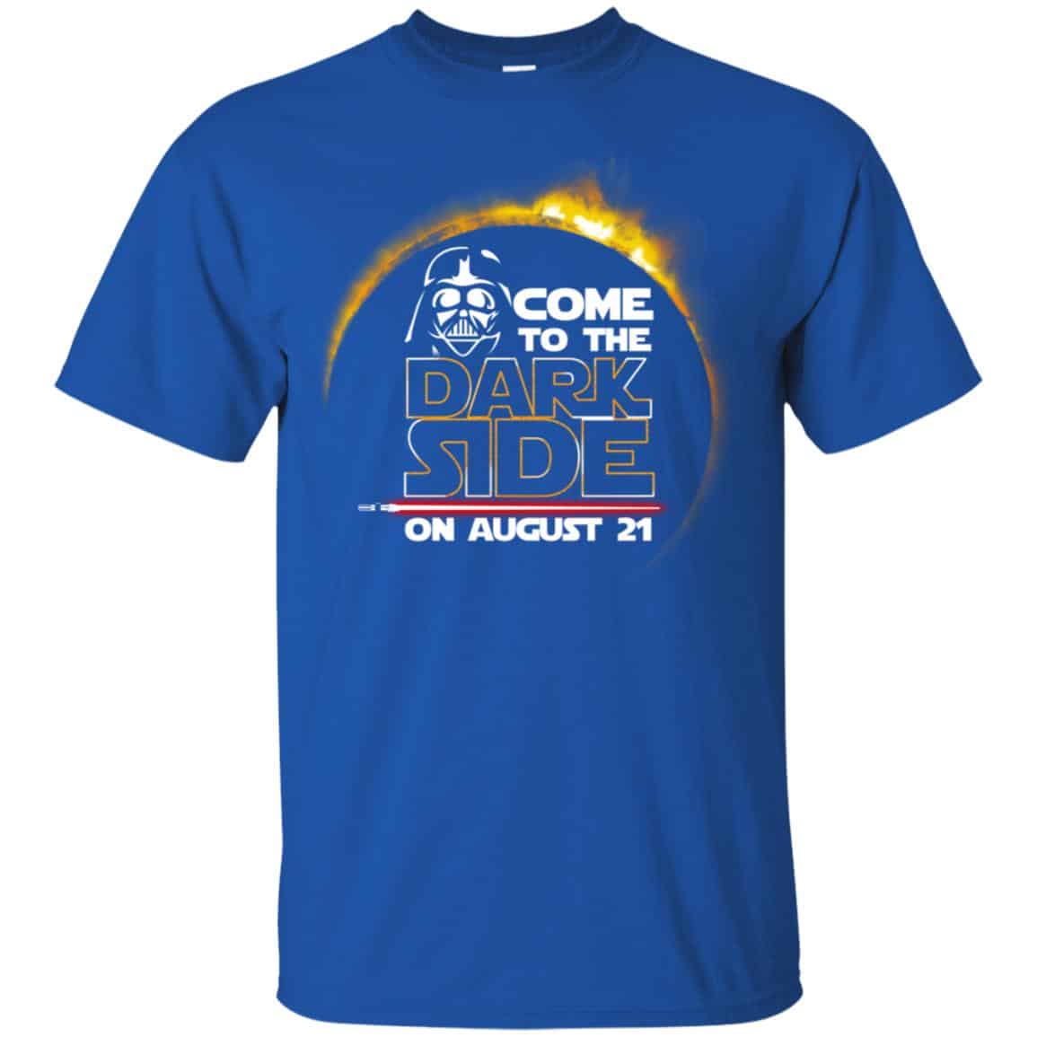 Total Solar Eclipse 2017 – Come To The Dark Side On August 21 Shirt, Hoodie, Tank