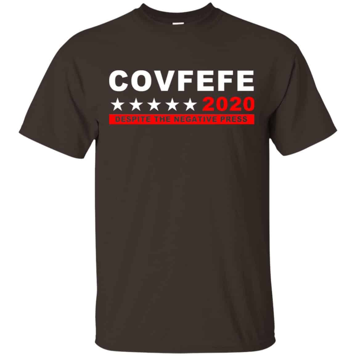 Covfefe 2020 Despite The Negative Press T-Shirts, Hoodie, Sweater