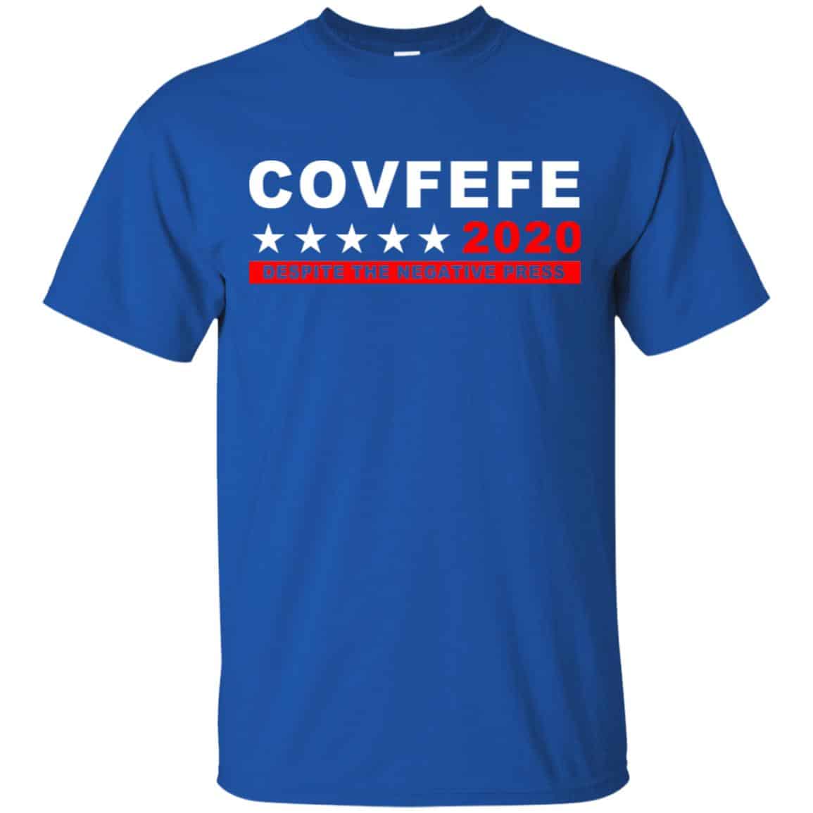 Covfefe 2020 Despite The Negative Press T-Shirts, Hoodie, Sweater