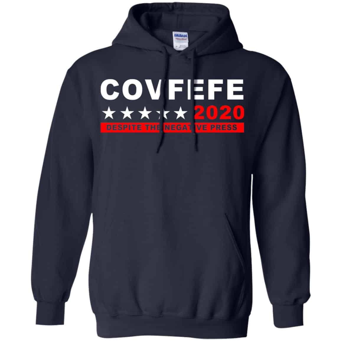 Covfefe 2020 Despite The Negative Press T-Shirts, Hoodie, Sweater