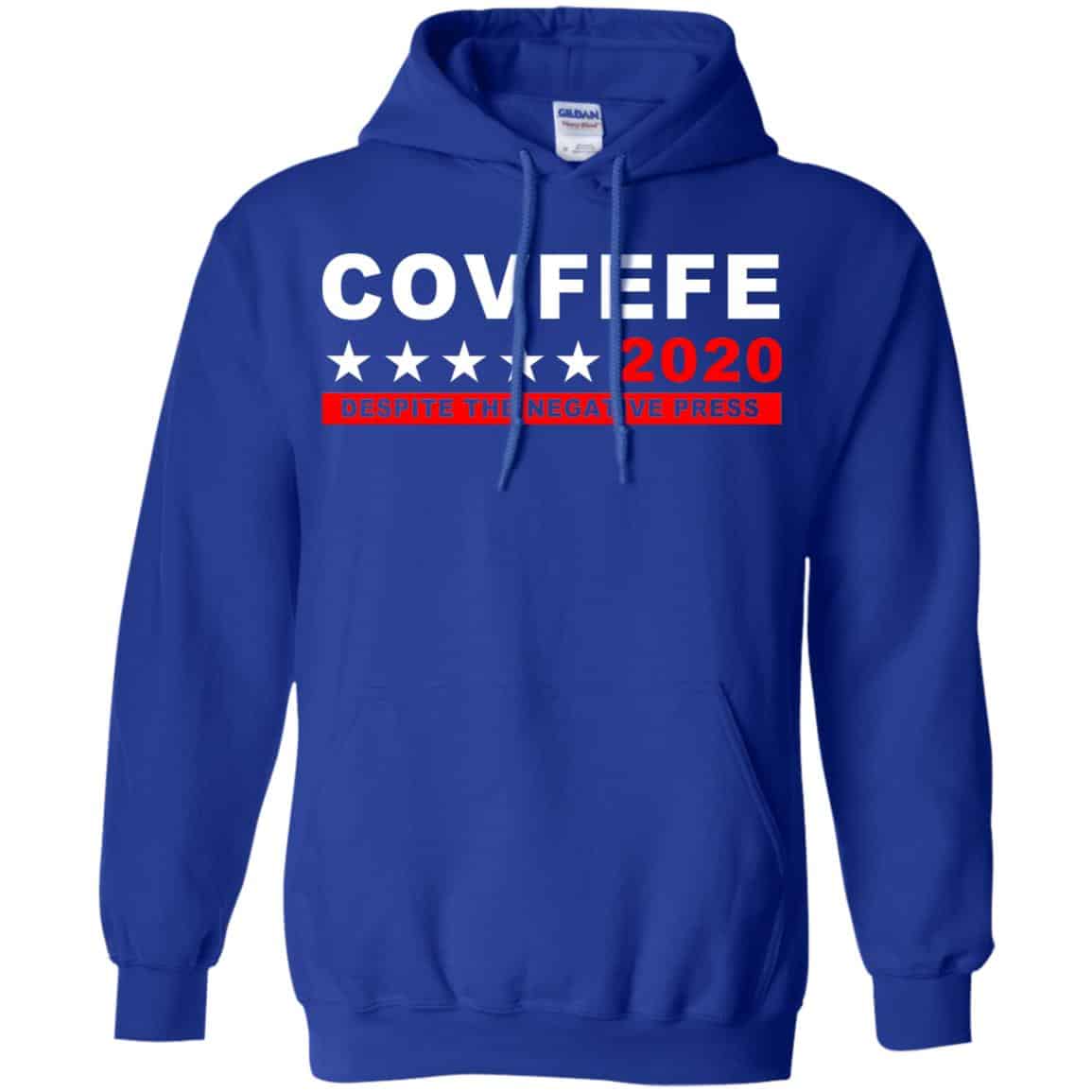 Covfefe 2020 Despite The Negative Press T-Shirts, Hoodie, Sweater