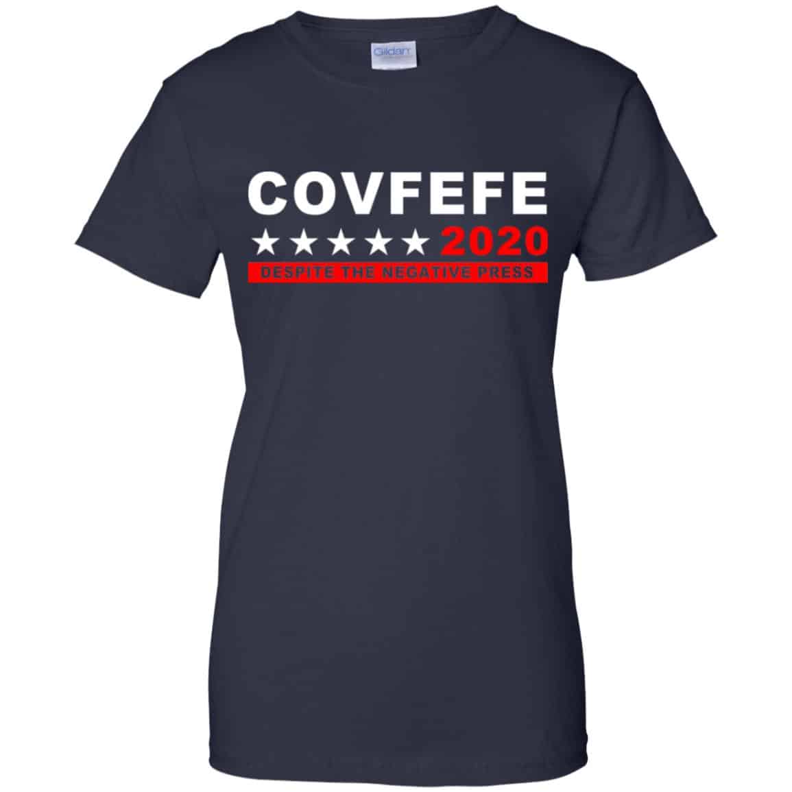 Covfefe 2020 Despite The Negative Press T-Shirts, Hoodie, Sweater