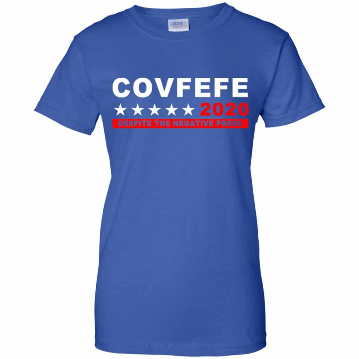 Covfefe 2020 Despite The Negative Press T-Shirts, Hoodie, Sweater