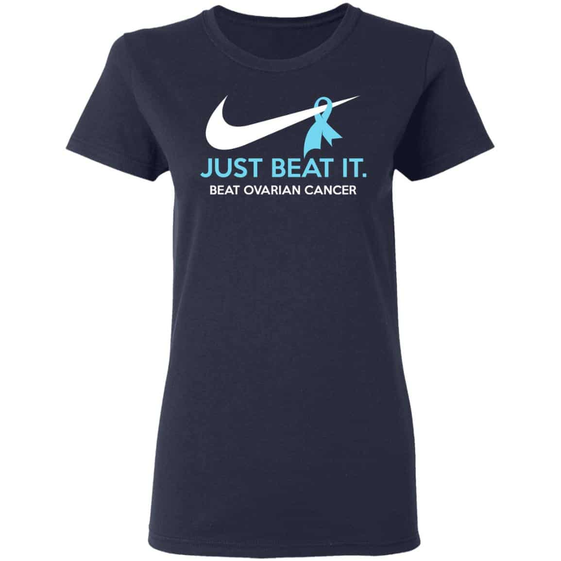 Just Beat It – Beat Ovarian Cancer Gift Shirt, Hoodie, Tank