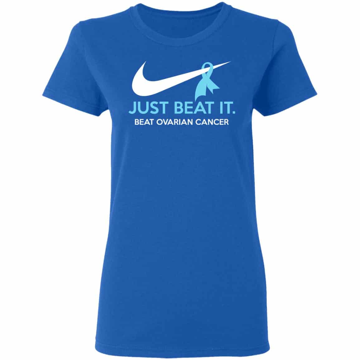 Just Beat It – Beat Ovarian Cancer Gift Shirt, Hoodie, Tank