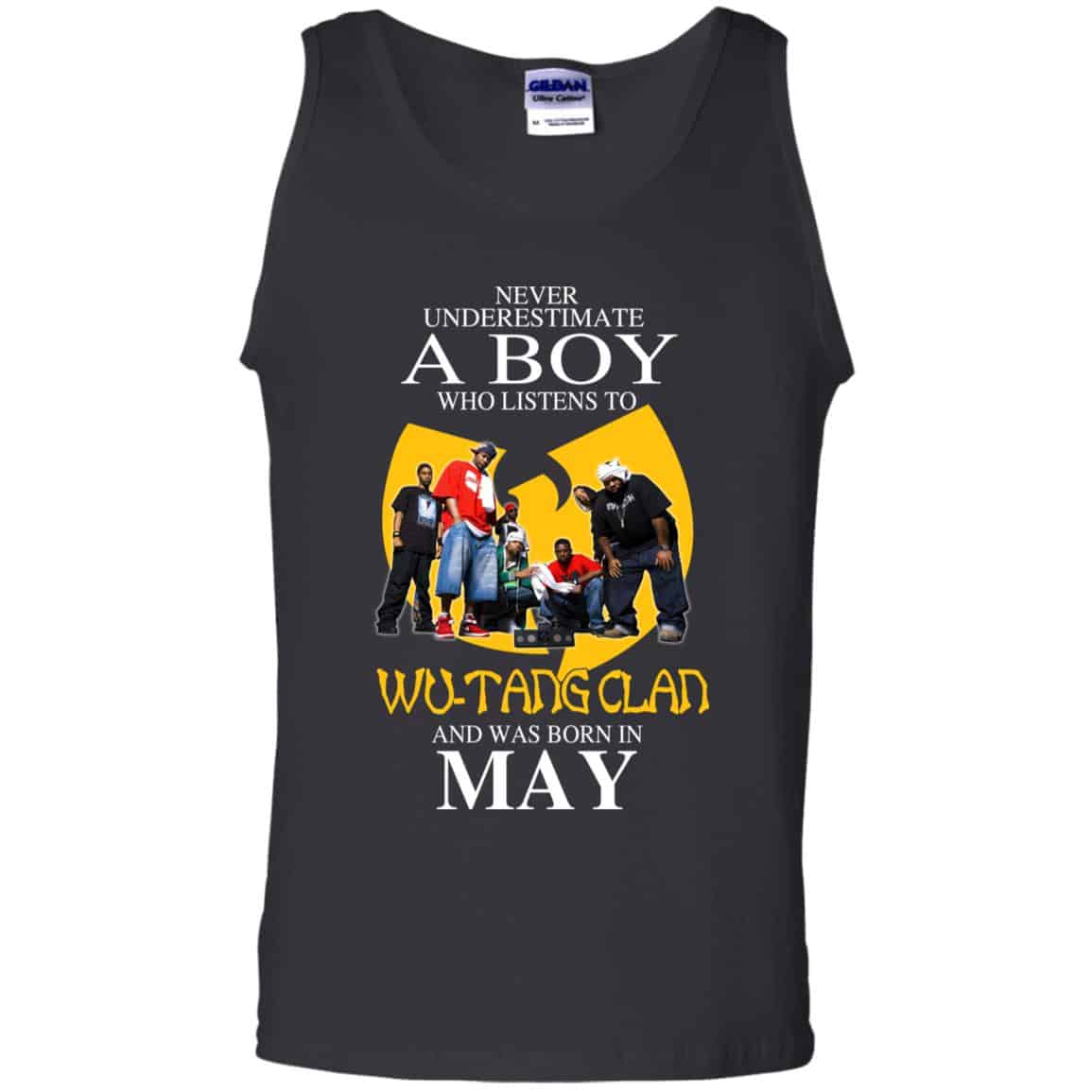 A Boy Who Listens To Wu-Tang Clan And Was Born In May T-Shirts, Hoodie, Tank