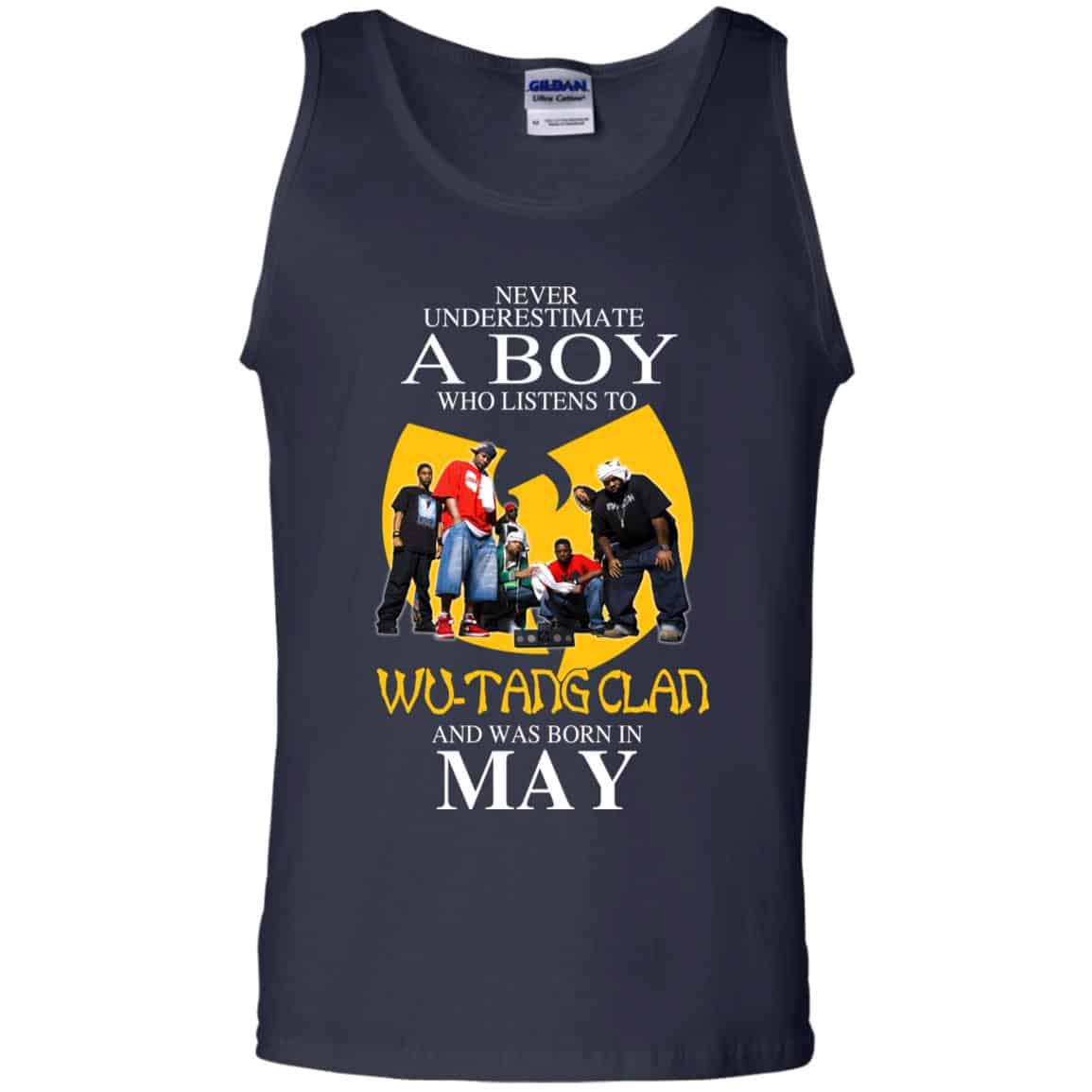 A Boy Who Listens To Wu-Tang Clan And Was Born In May T-Shirts, Hoodie, Tank