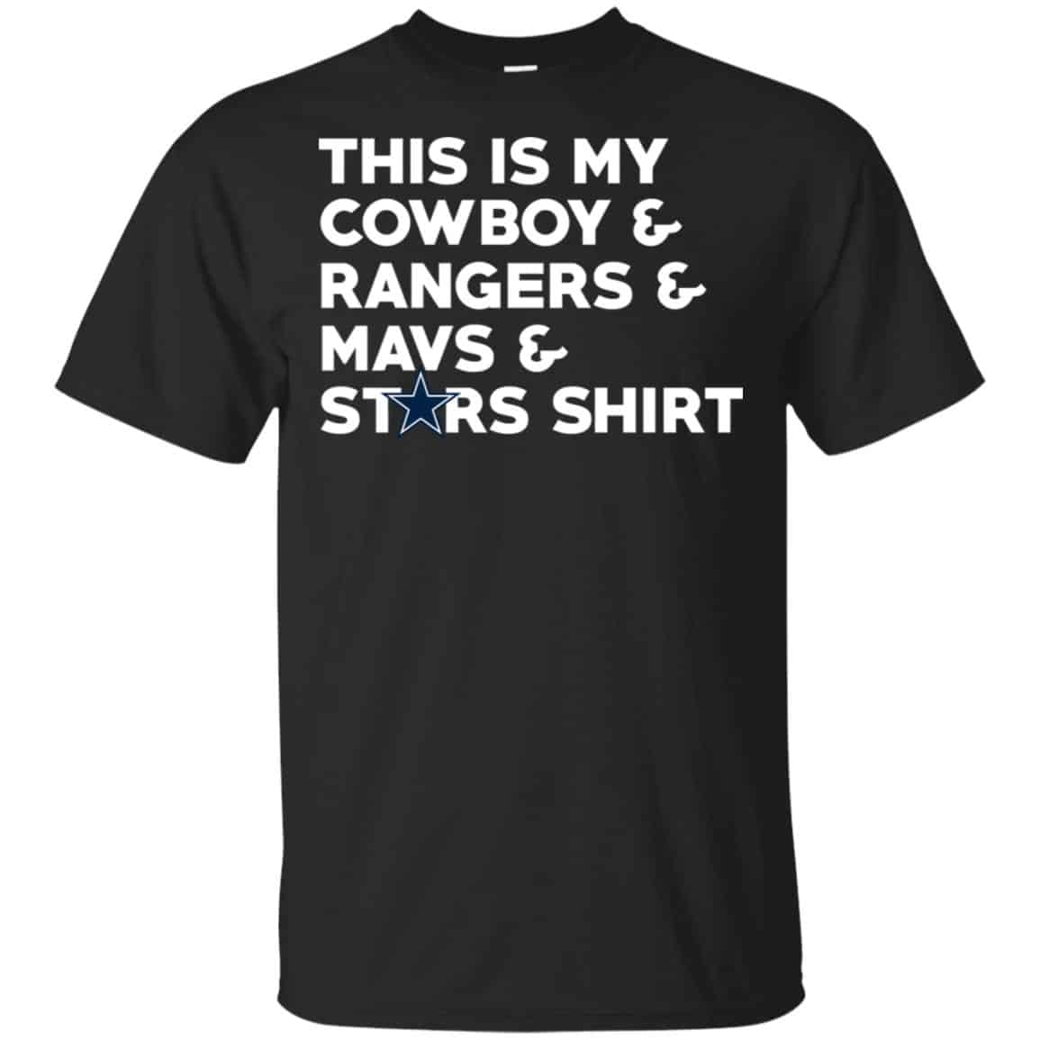 This Is My Cowboys & Rangers & Mavs & Stars Shirt Shirt, Hoodie, Tank