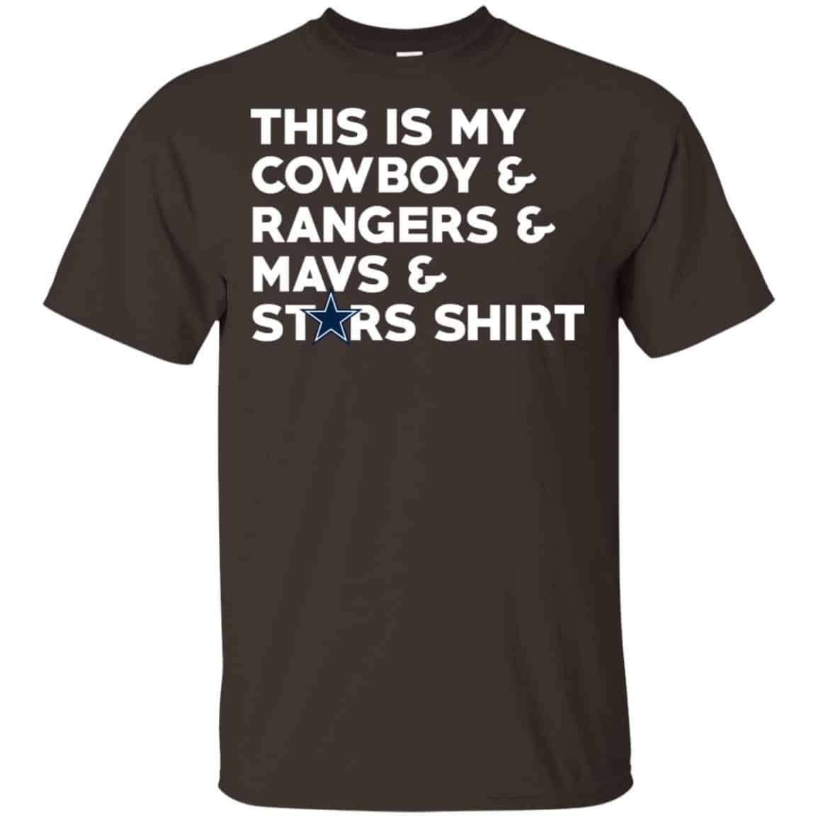 This Is My Cowboys & Rangers & Mavs & Stars Shirt Shirt, Hoodie, Tank