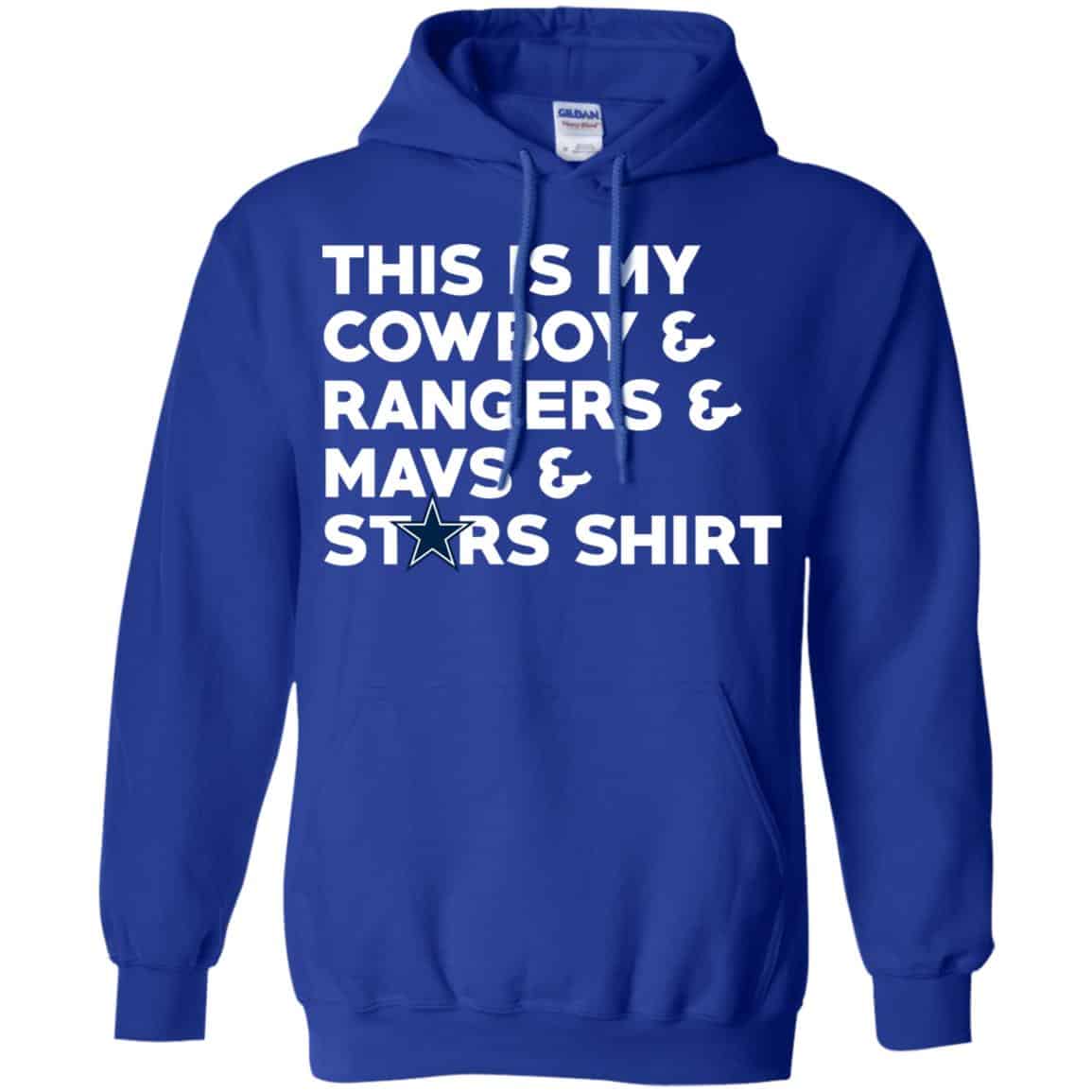 This Is My Cowboys & Rangers & Mavs & Stars Shirt Shirt, Hoodie, Tank