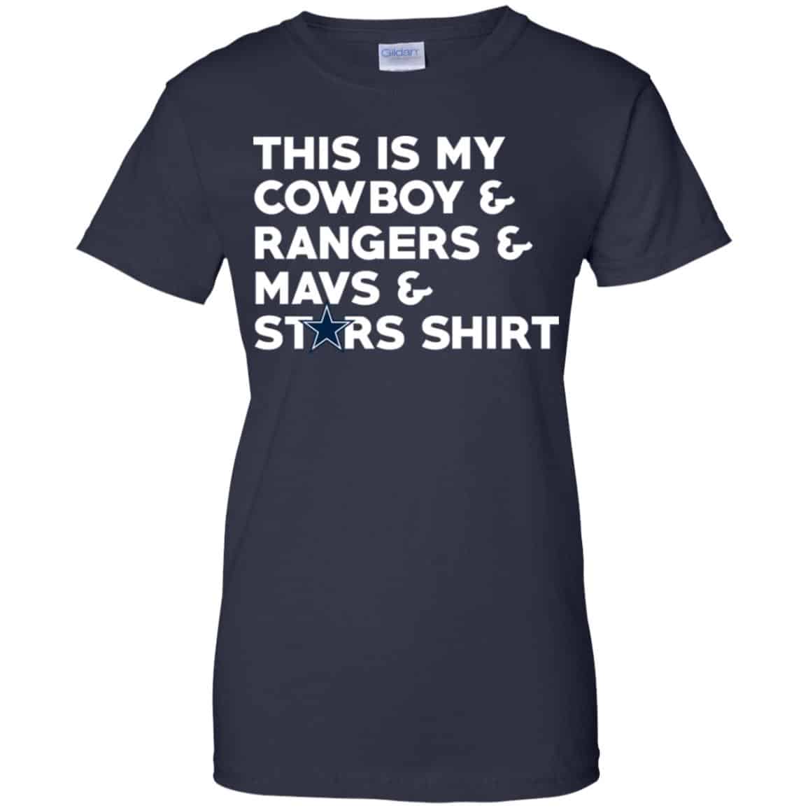 This Is My Cowboys & Rangers & Mavs & Stars Shirt Shirt, Hoodie, Tank