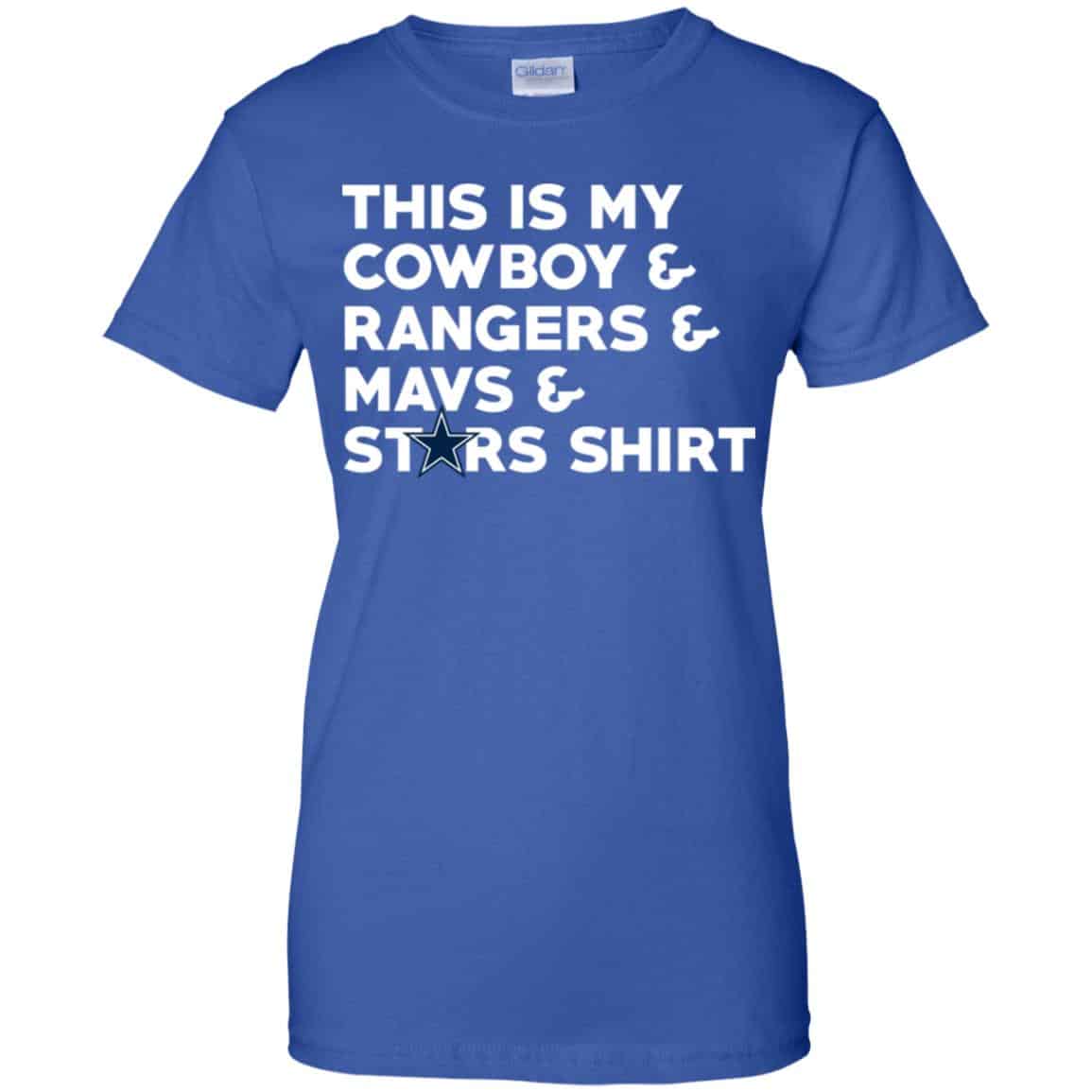 This Is My Cowboys & Rangers & Mavs & Stars Shirt Shirt, Hoodie, Tank