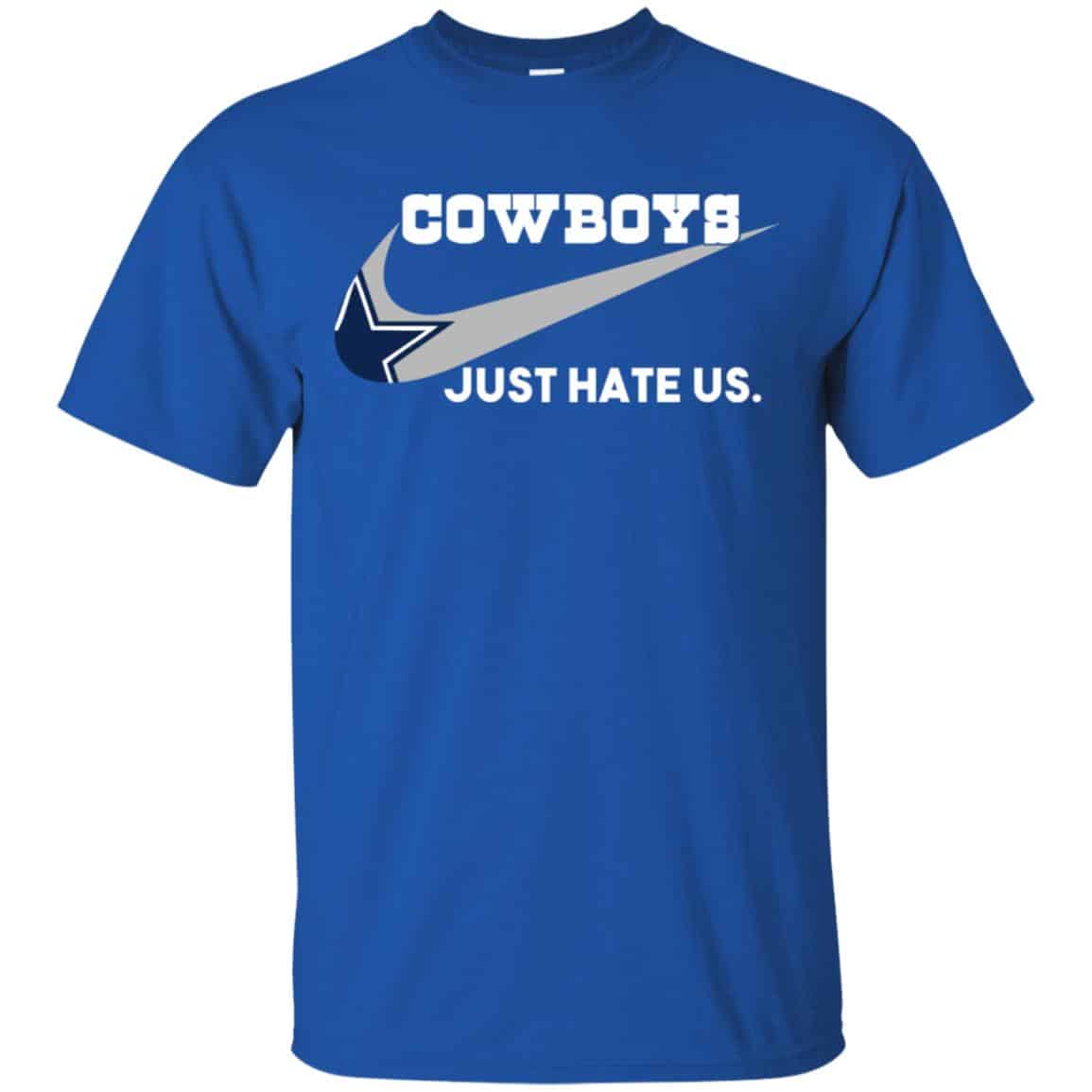 Dallas Cowboys Just Hate Us Shirt, Hoodie, Tank