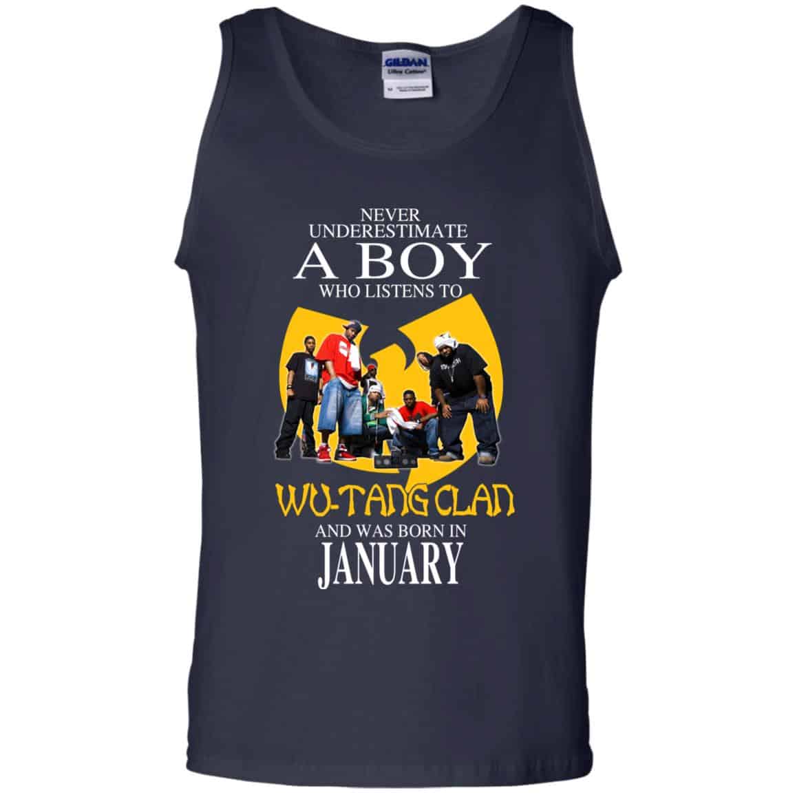 A Boy Who Listens To Wu-Tang Clan And Was Born In January T-Shirts, Hoodie, Tank