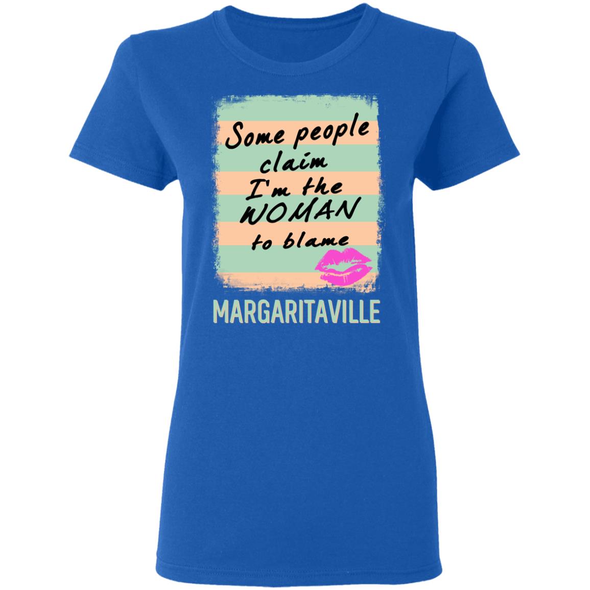 Margaritaville Some People Claim I’m The Woman To Blame Shirt, Hoodie, Tank