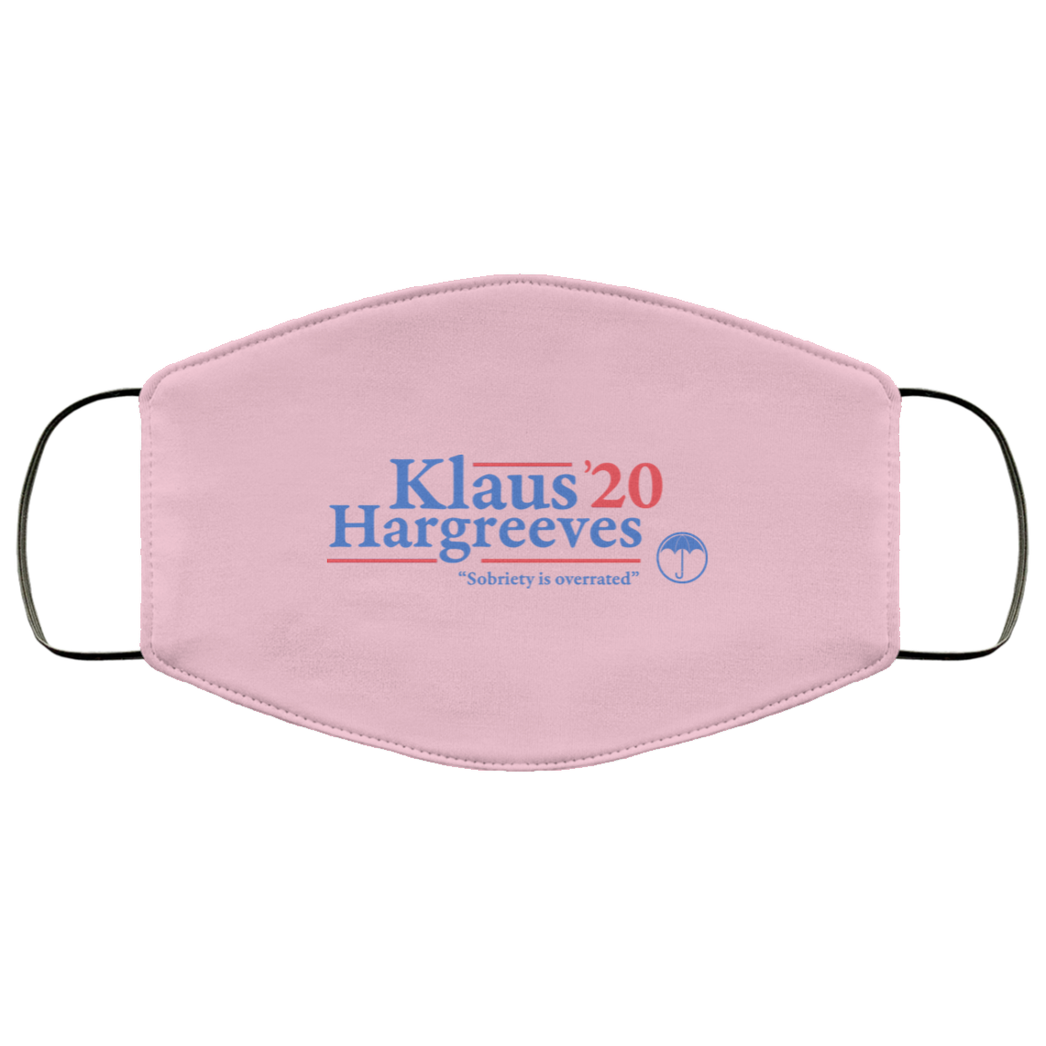 Klaus Hargreeves 2020 Sobriety Is Overrated Face Mask