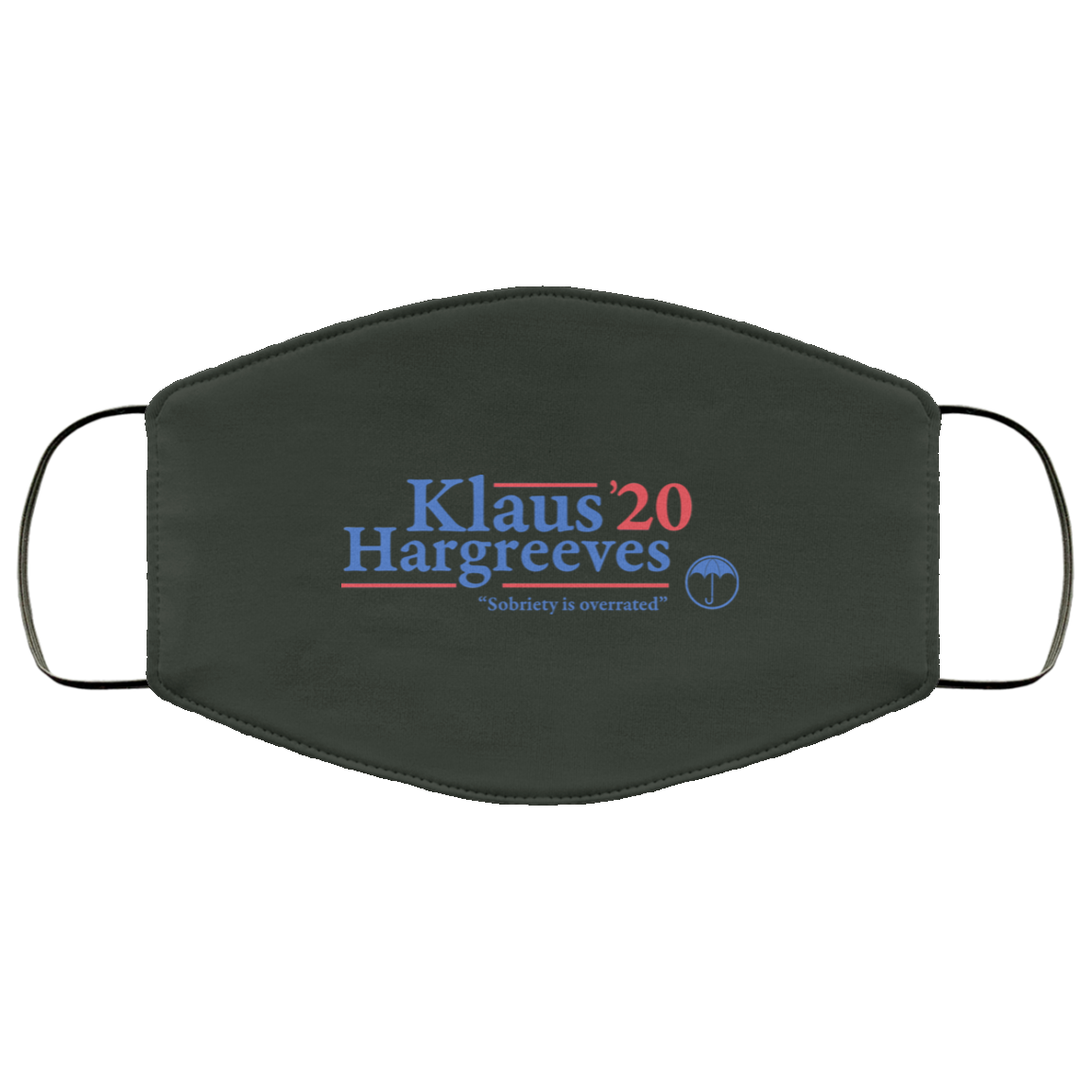 Klaus Hargreeves 2020 Sobriety Is Overrated Face Mask