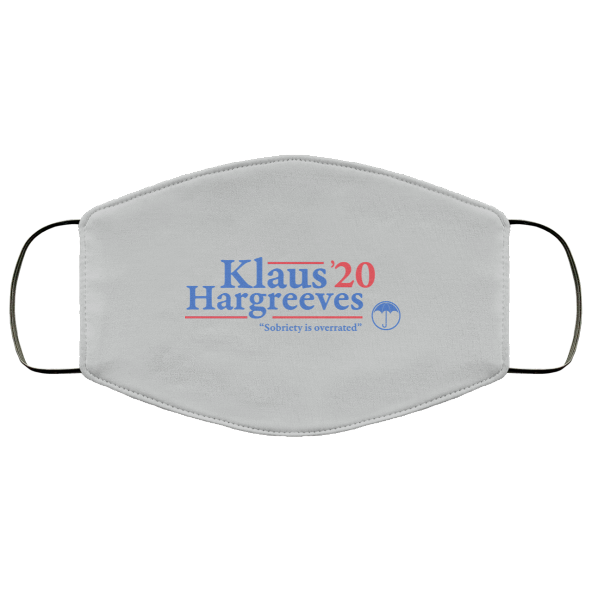 Klaus Hargreeves 2020 Sobriety Is Overrated Face Mask