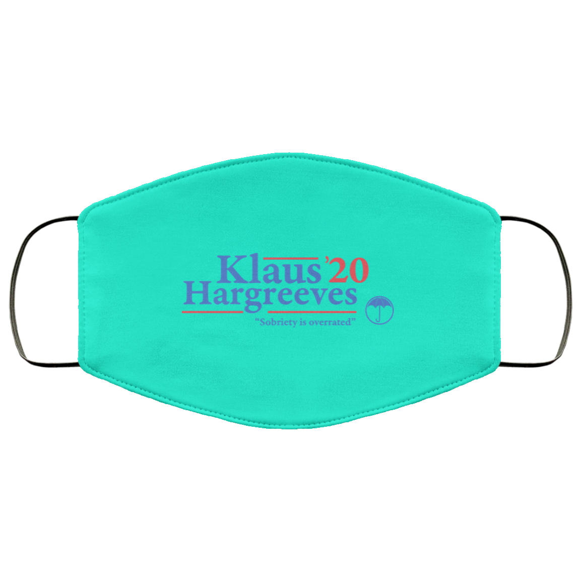 Klaus Hargreeves 2020 Sobriety Is Overrated Face Mask