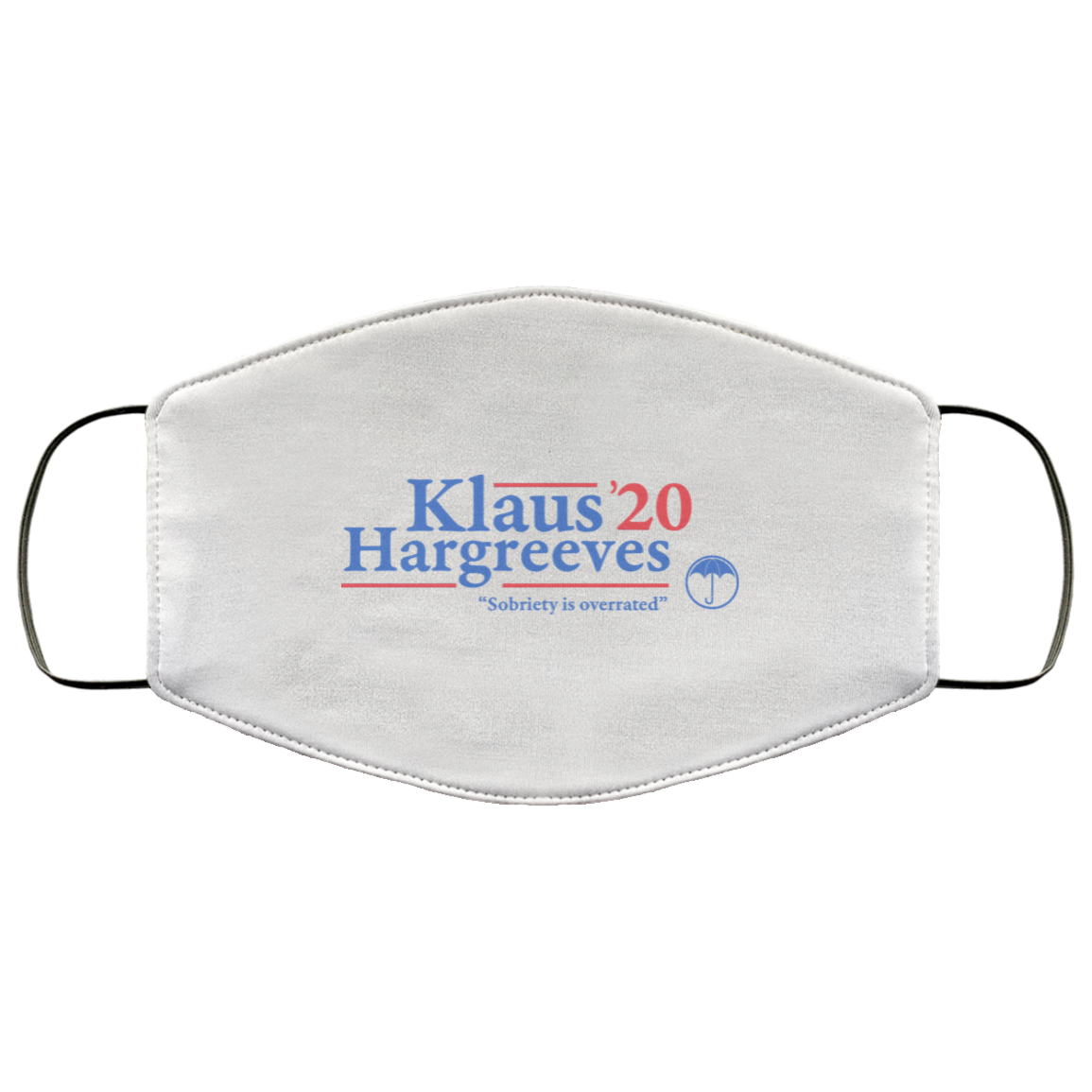 Klaus Hargreeves 2020 Sobriety Is Overrated Face Mask