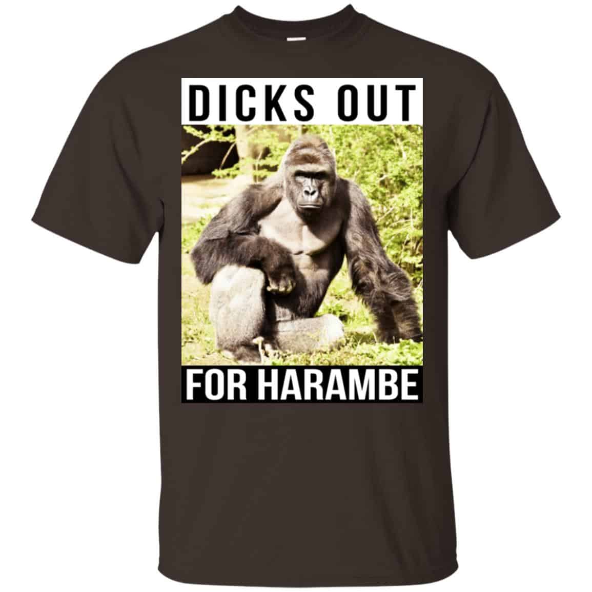 Dicks Out For Harambe Shirt, Hoodie, Tank
