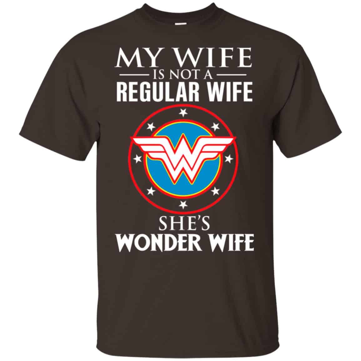 My Wife Is Not A Regular Wife She’s Wonder Wife Shirt, Hoodie, Tank