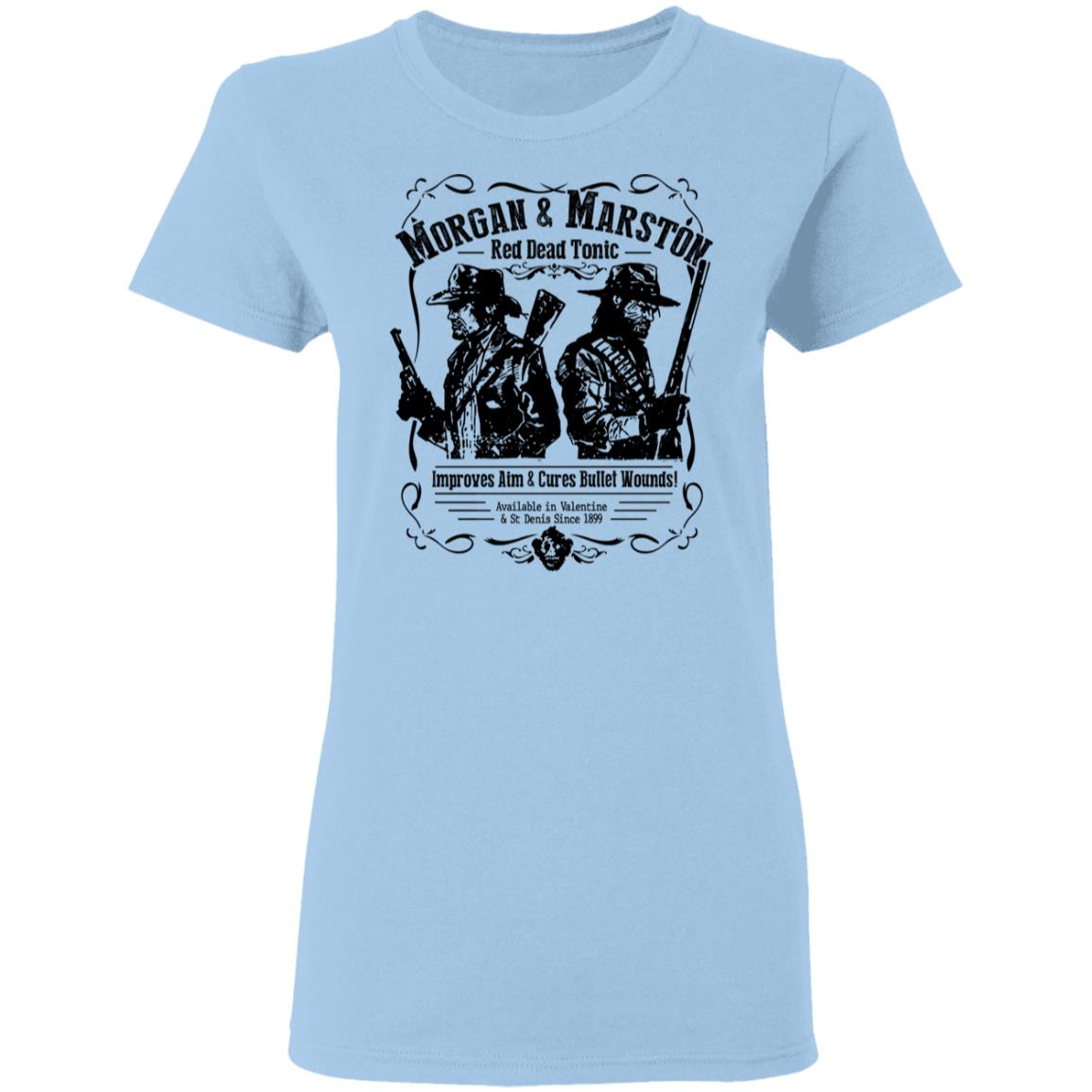 Morgan & Marston Red Dead Tonic Shirt, Hoodie, Tank