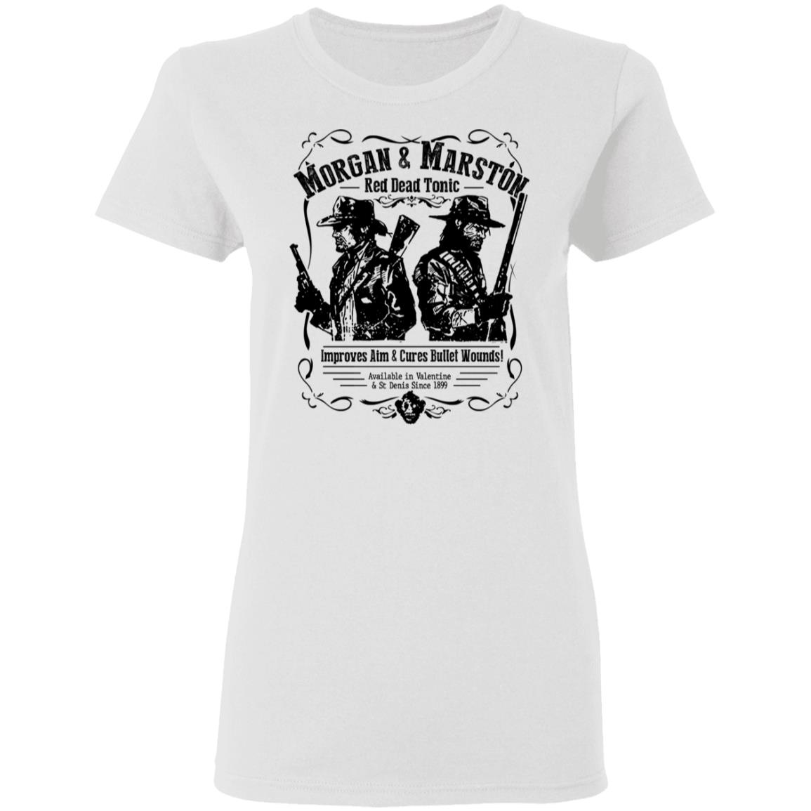 Morgan & Marston Red Dead Tonic Shirt, Hoodie, Tank
