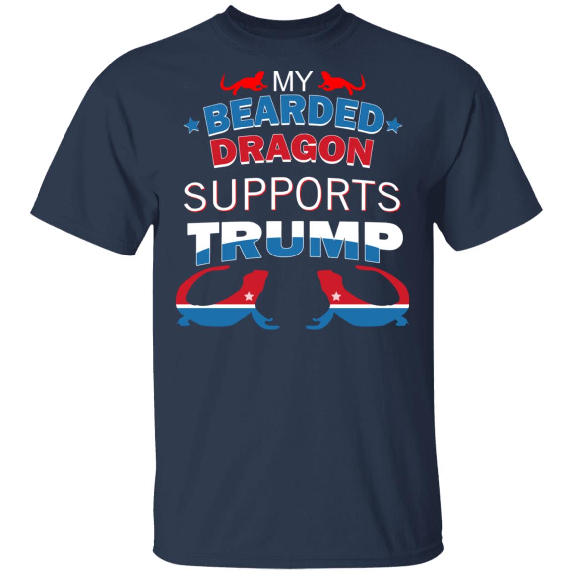 My Bearded Dragon Supports Donald Trump Shirt, Hoodie, Tank