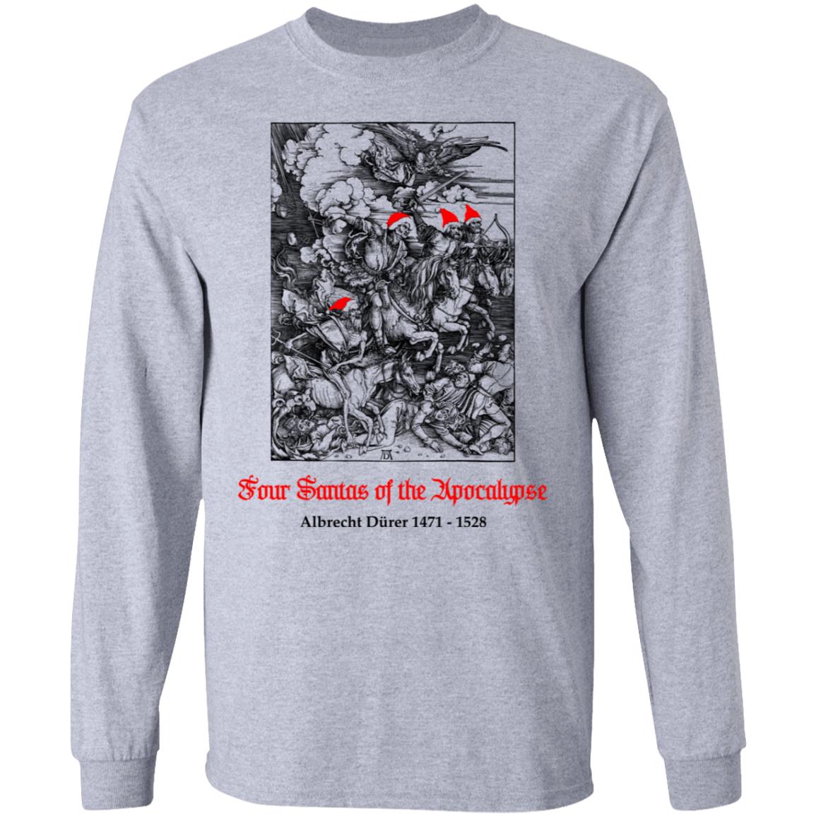 Four Santas Of The Apocalypse Albrecht Dürer 1471 1528 Shirt, Hoodie, Tank