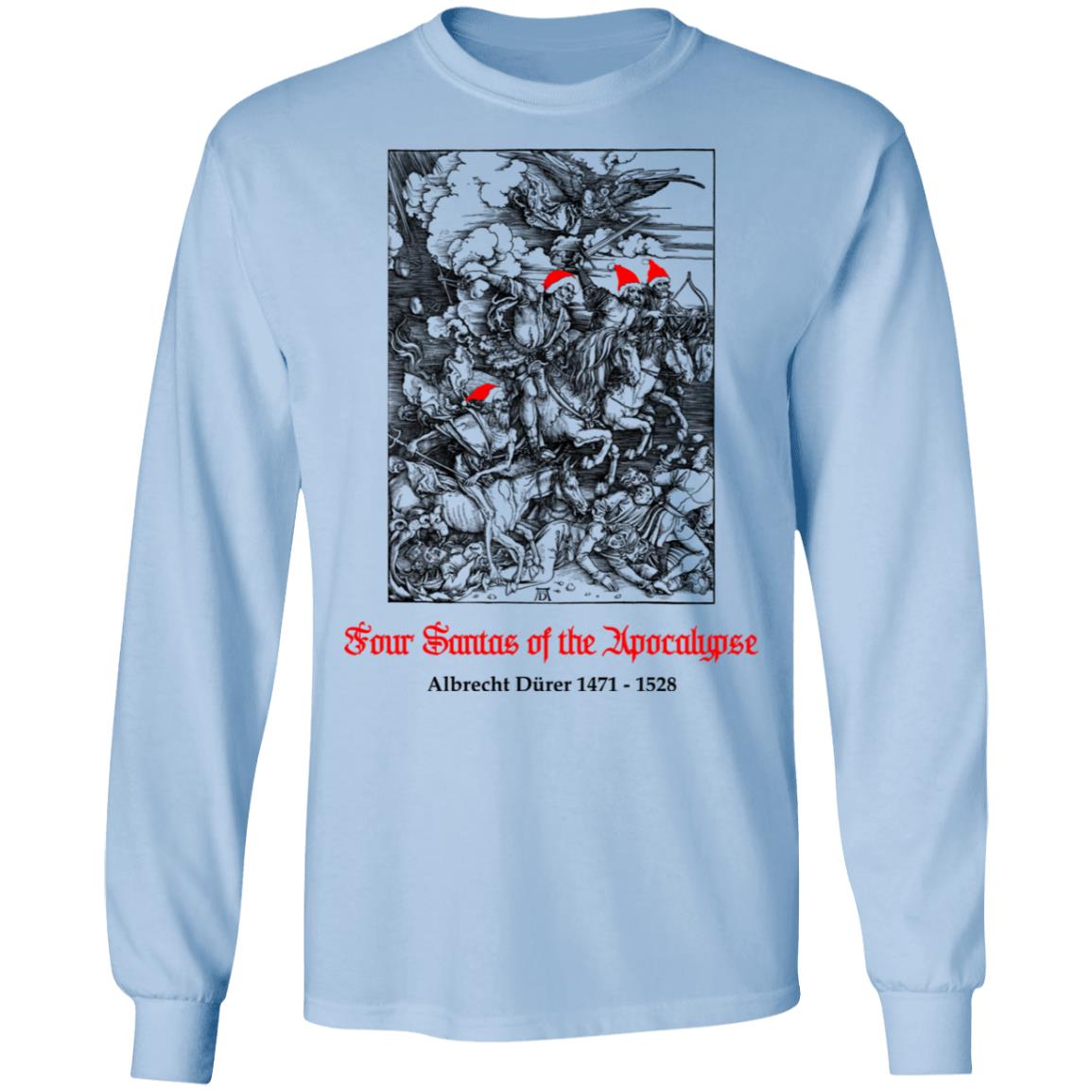 Four Santas Of The Apocalypse Albrecht Dürer 1471 1528 Shirt, Hoodie, Tank