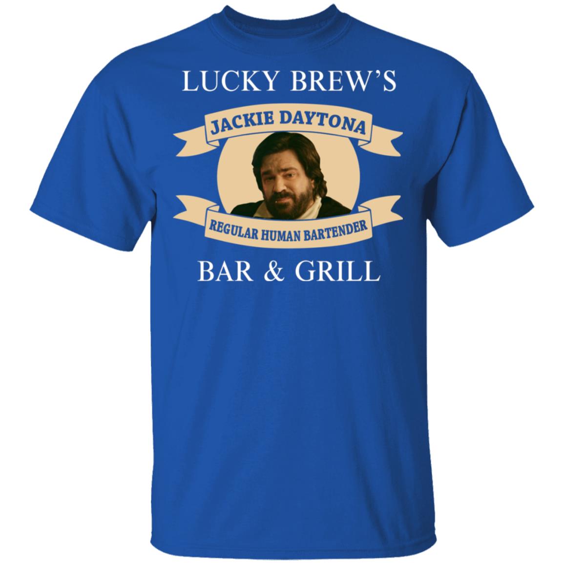 Lucky Brew’s Bar & Grill Regular Human Bartender Shirt, Hoodie, Tank