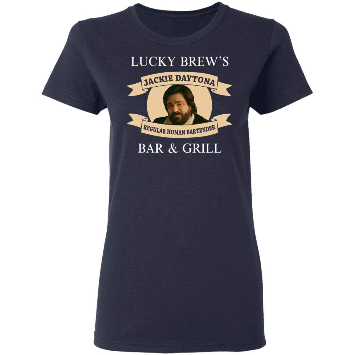 Lucky Brew’s Bar & Grill Regular Human Bartender Shirt, Hoodie, Tank