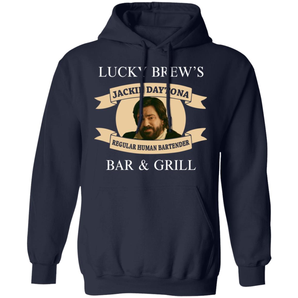 Lucky Brew’s Bar & Grill Regular Human Bartender Shirt, Hoodie, Tank