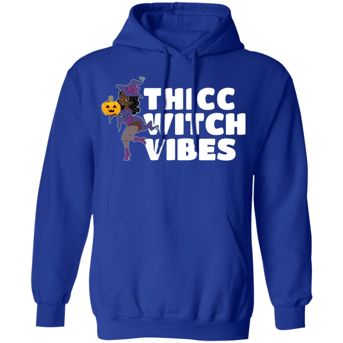 Thicc Witch Vibes Funny Bbw Redhead Witch Halloween Shirt, Hoodie, Tank