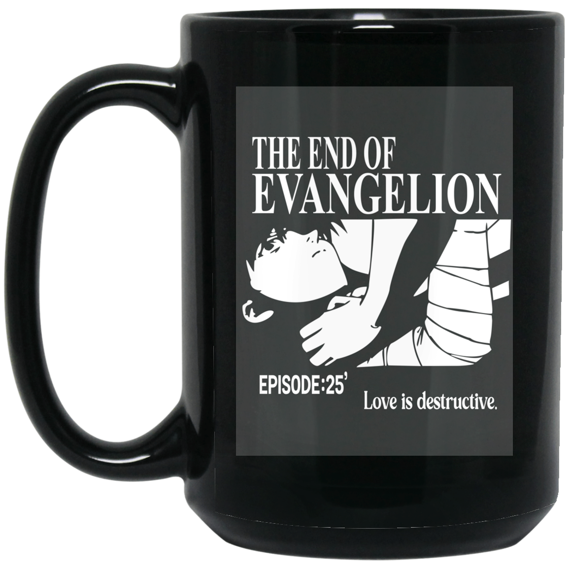 The End Of Evangelion Episode 25 Love Is Destructive Mug