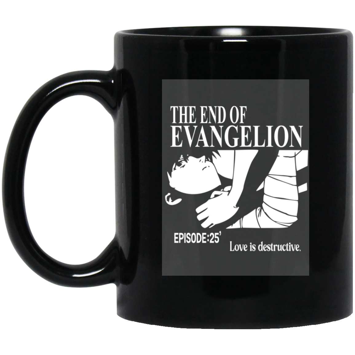 The End Of Evangelion Episode 25 Love Is Destructive Mug