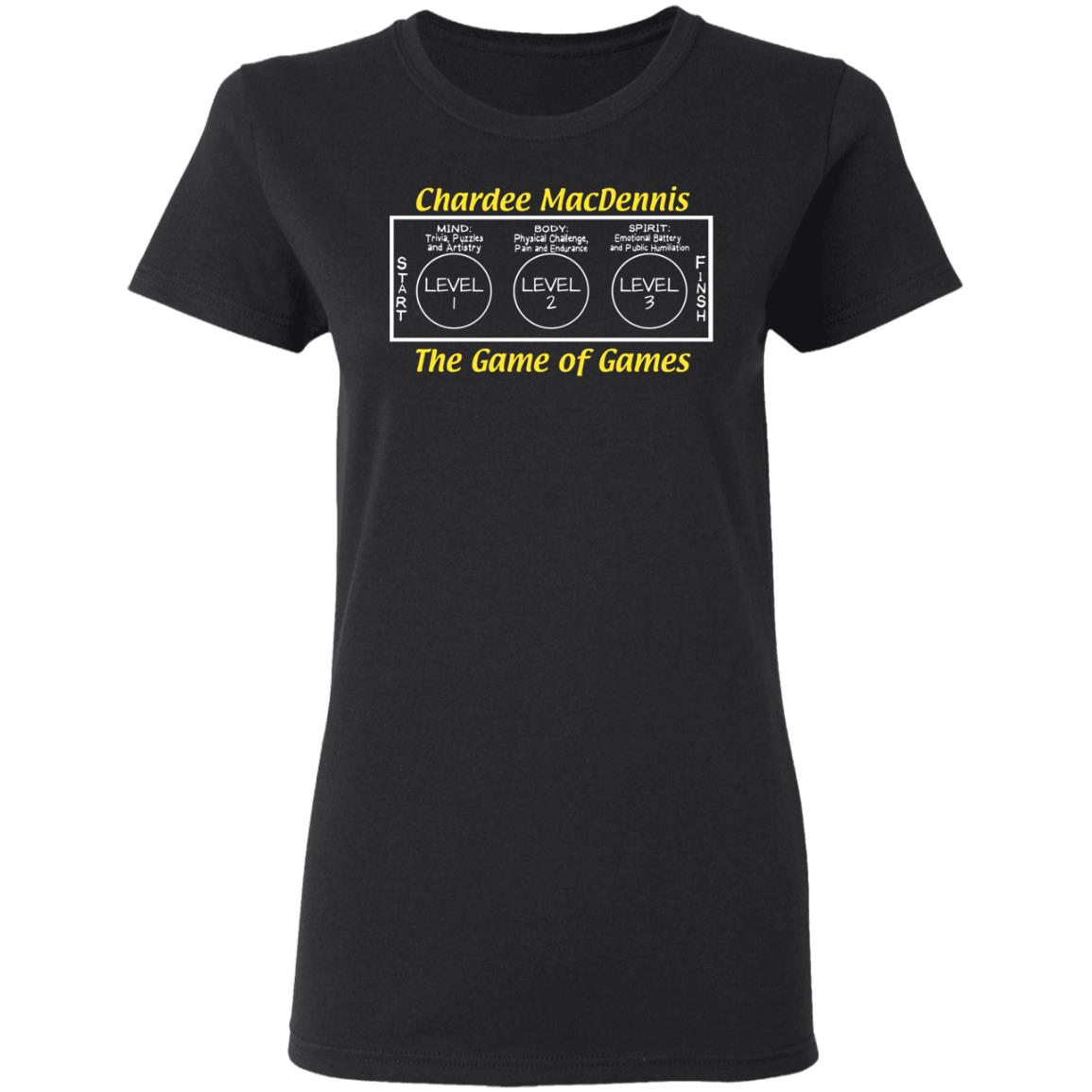 Chardee MacDennis The Game of Games Shirt, Hoodie, Tank