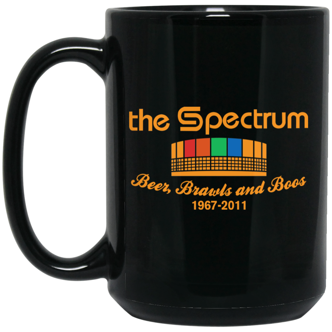 The Spectrum Beer Brawls And Boos 1967 2011 Mug
