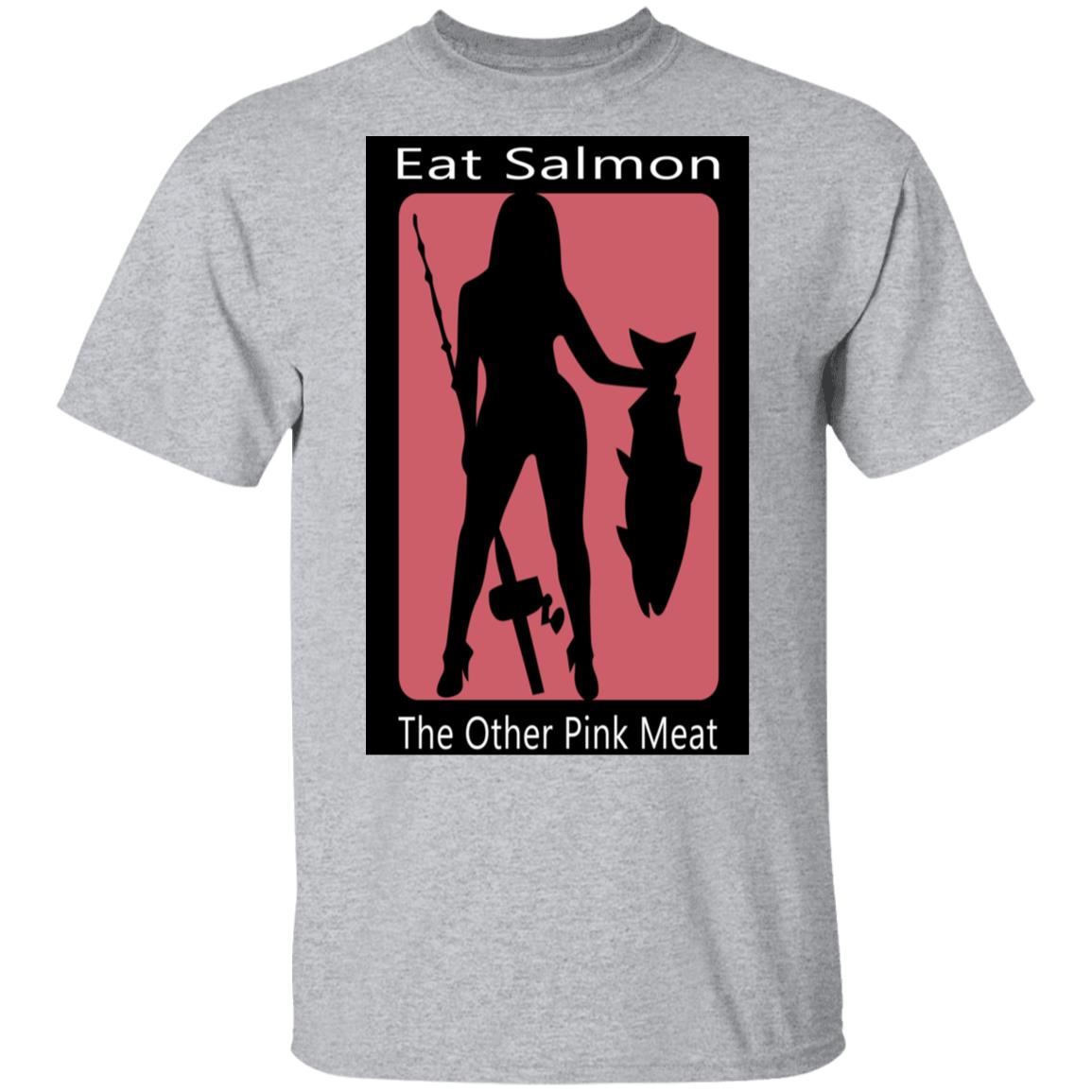 Eat Salmon The Other Pink Meat Shirt, Hoodie, Tank