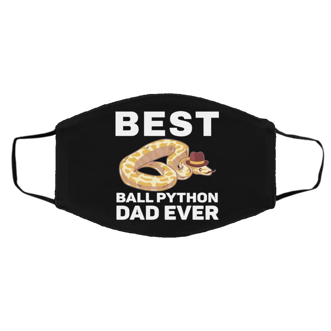 Best Ball Python Dad Beard Mustache Pet Snake Face Mask