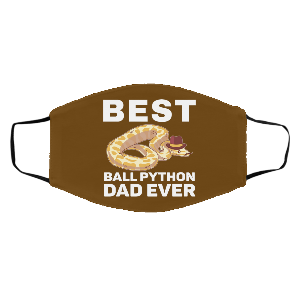 Best Ball Python Dad Beard Mustache Pet Snake Face Mask