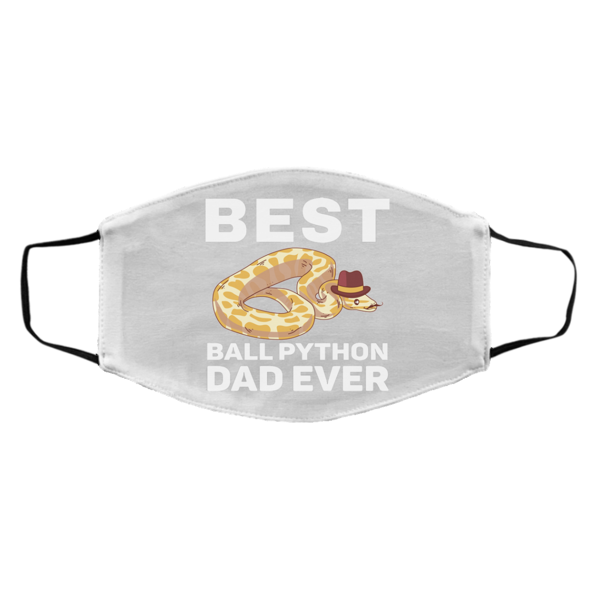 Best Ball Python Dad Beard Mustache Pet Snake Face Mask