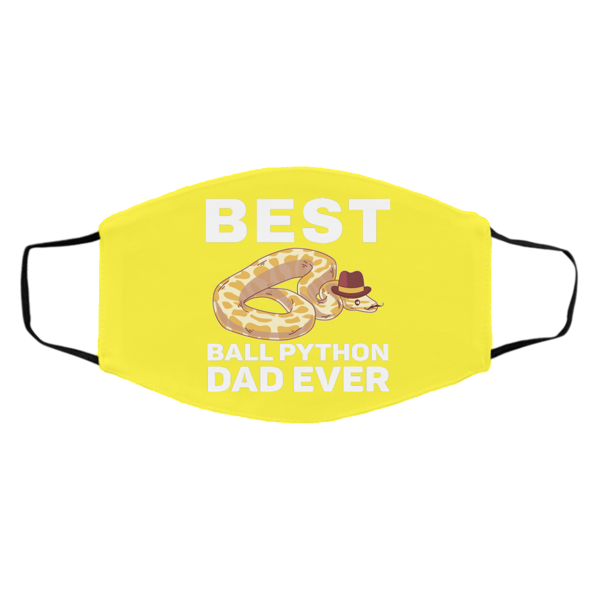 Best Ball Python Dad Beard Mustache Pet Snake Face Mask