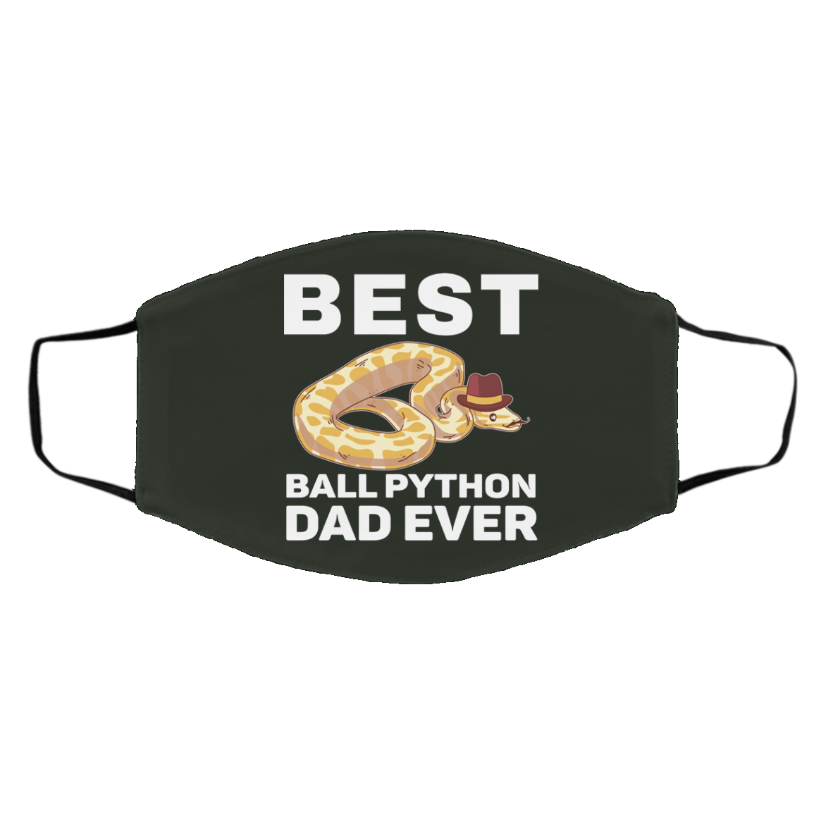 Best Ball Python Dad Beard Mustache Pet Snake Face Mask