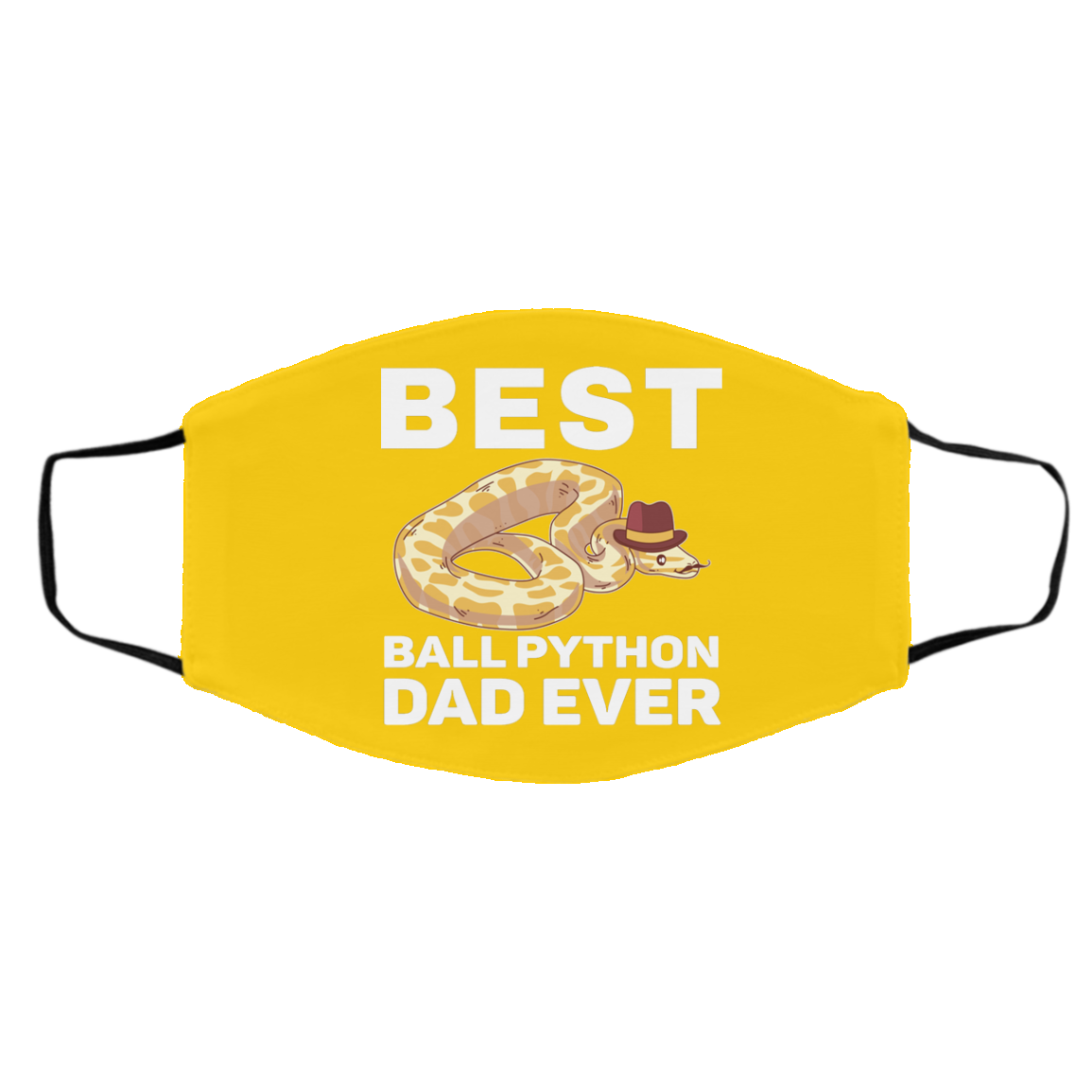Best Ball Python Dad Beard Mustache Pet Snake Face Mask